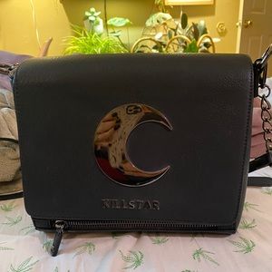 Killstar Crescent Moon Crossbody Bag 🌙